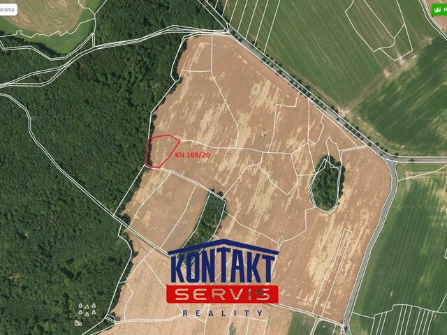 Zemědělský pozemek v katastrálním území Vísky