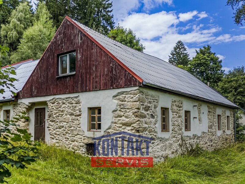 Prodej rodinného domu, chalupy v Horní Stropnici - Hojné Vodě