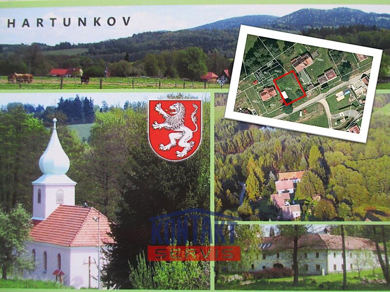 Prodej stavebního pozemku 391 m2, Benešov nad Černou - Hartunkov