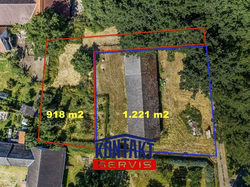 Prodej pozemky pro bydlení, 1 221 m2 - Sedlec - Lékařova Lhota